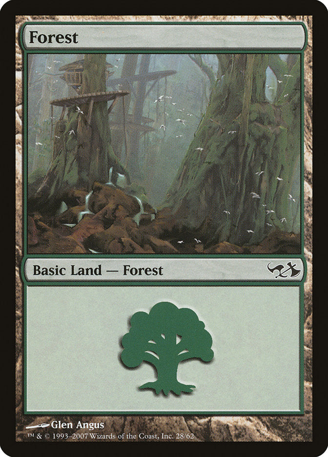 Forest (28) [Duel Decks: Elves vs. Goblins] MTG Single Magic: The Gathering | Red Claw Gaming