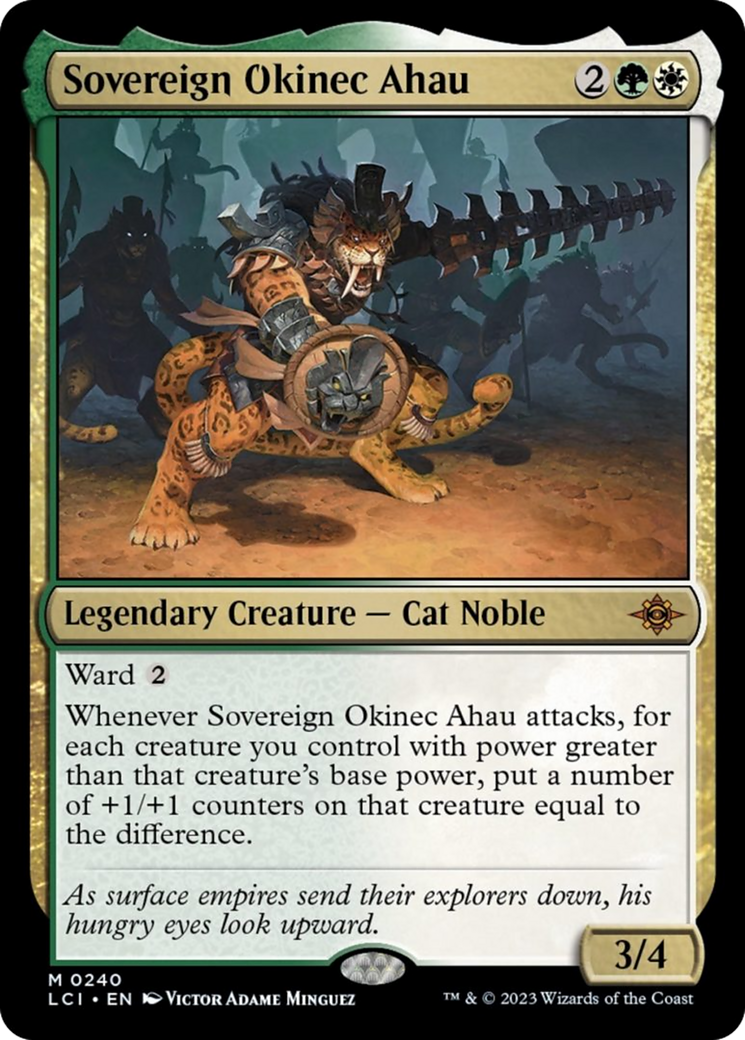 Sovereign Okinec Ahau [The Lost Caverns of Ixalan] MTG Single Magic: The Gathering    | Red Claw Gaming