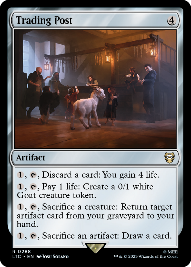 Trading Post [The Lord of the Rings: Tales of Middle-Earth Commander] MTG Single Magic: The Gathering | Red Claw Gaming