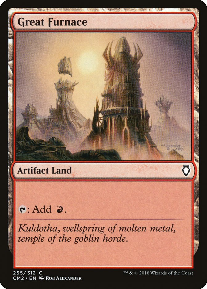 Great Furnace [Commander Anthology Volume II] MTG Single Magic: The Gathering | Red Claw Gaming
