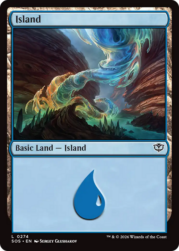 Island (0274) [Secrets of Strixhaven] MTG Single Magic: The Gathering | Red Claw Gaming