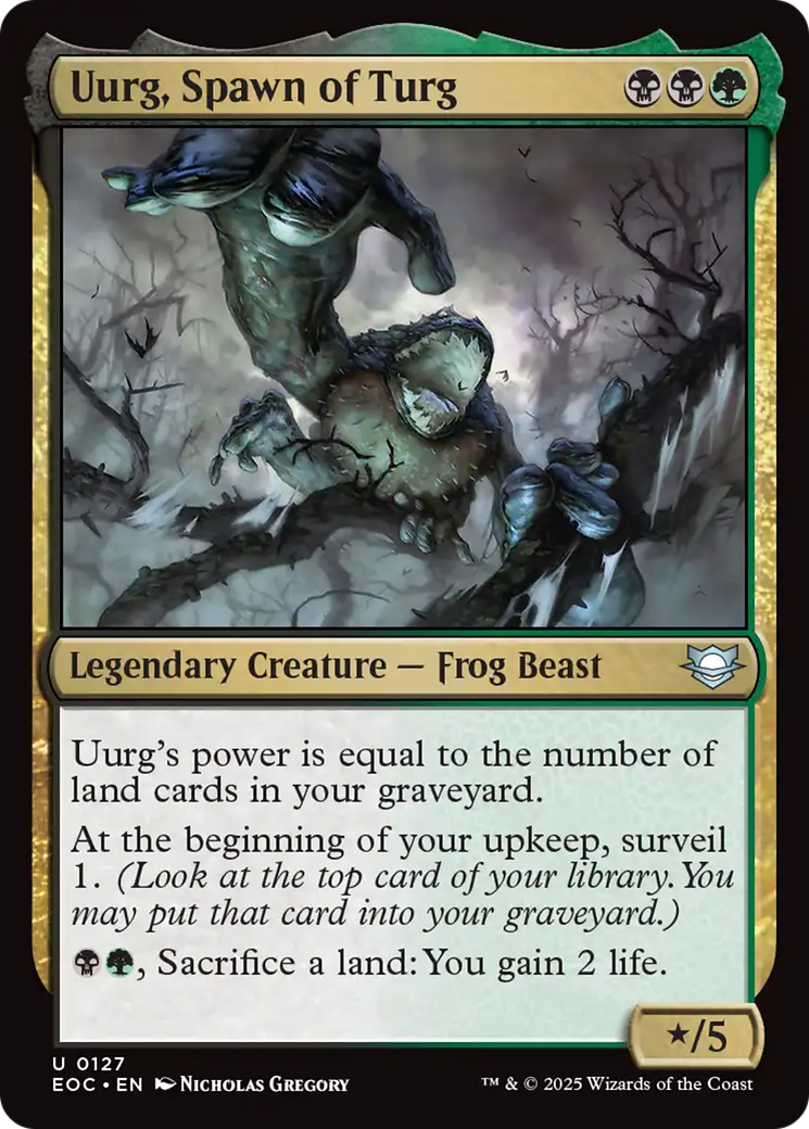 Uurg, Spawn of Turg [Edge of Eternities Commander] MTG Single Magic: The Gathering | Red Claw Gaming