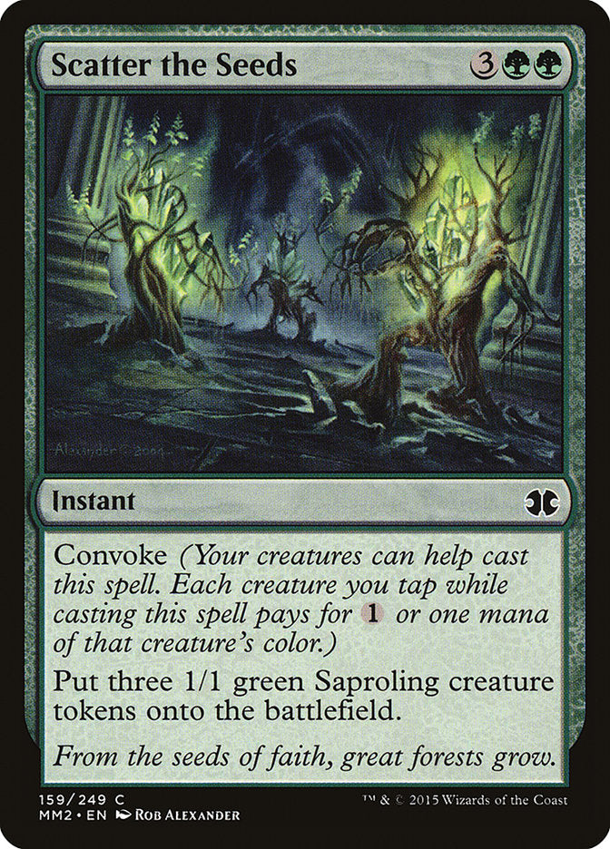 Scatter the Seeds [Modern Masters 2015] MTG Single Magic: The Gathering | Red Claw Gaming