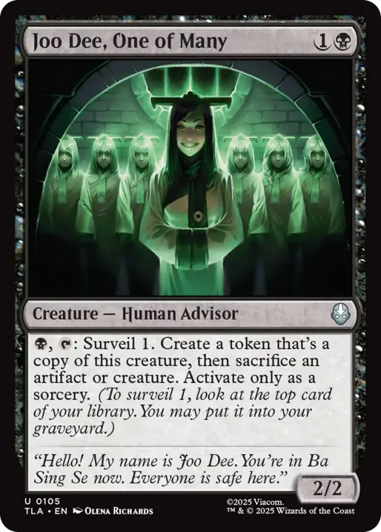 Joo Dee, One of Many [Avatar: The Last Airbender] MTG Single Magic: The Gathering | Red Claw Gaming