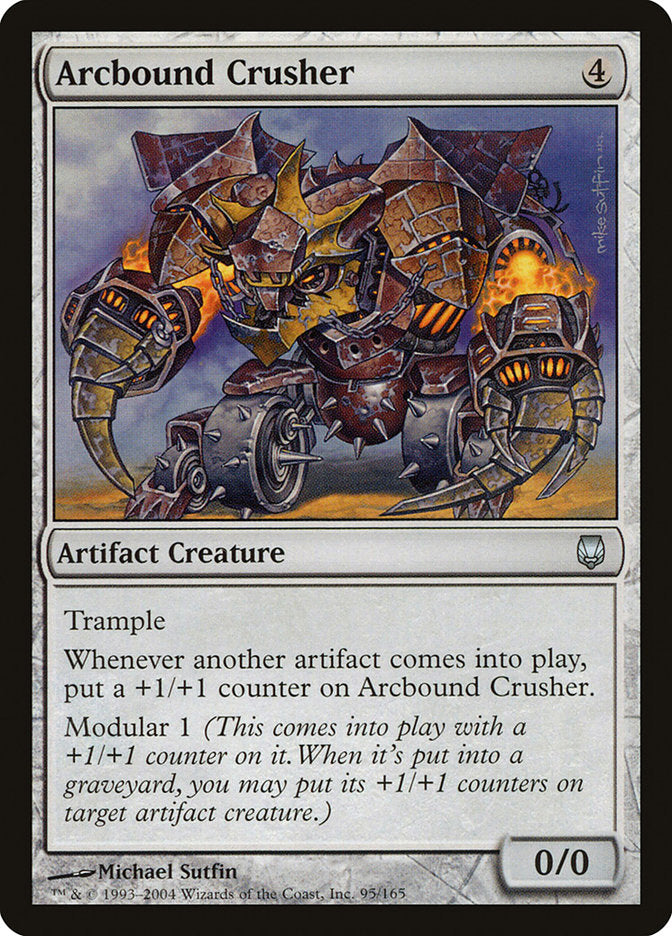 Arcbound Crusher [Darksteel] MTG Single Magic: The Gathering | Red Claw Gaming