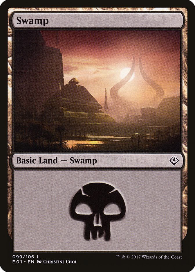 Swamp (99) [Archenemy: Nicol Bolas] MTG Single Magic: The Gathering | Red Claw Gaming