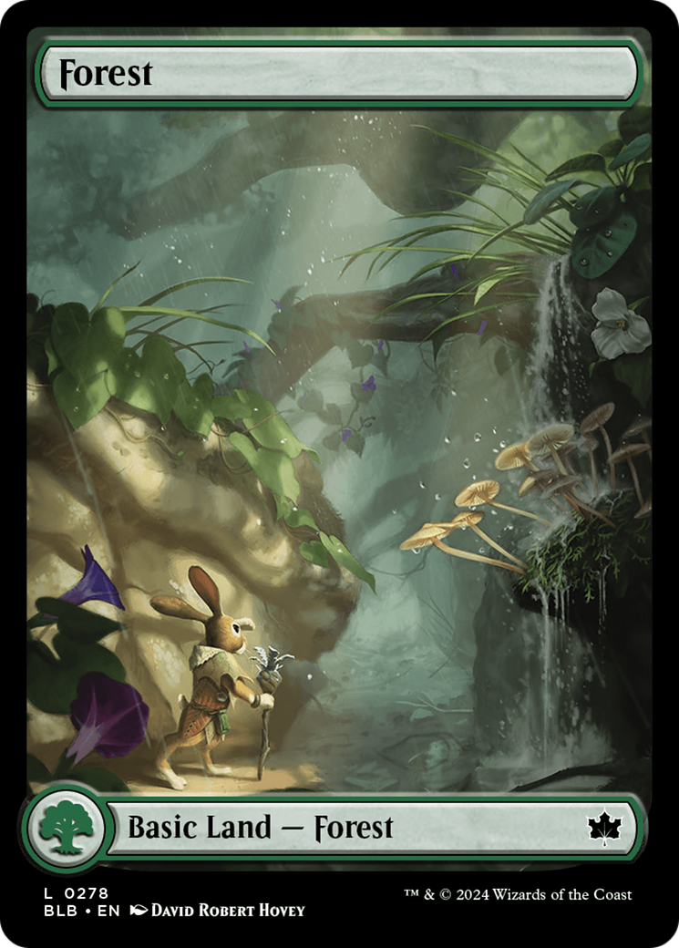 Forest (0278) [Bloomburrow] MTG Single Magic: The Gathering | Red Claw Gaming