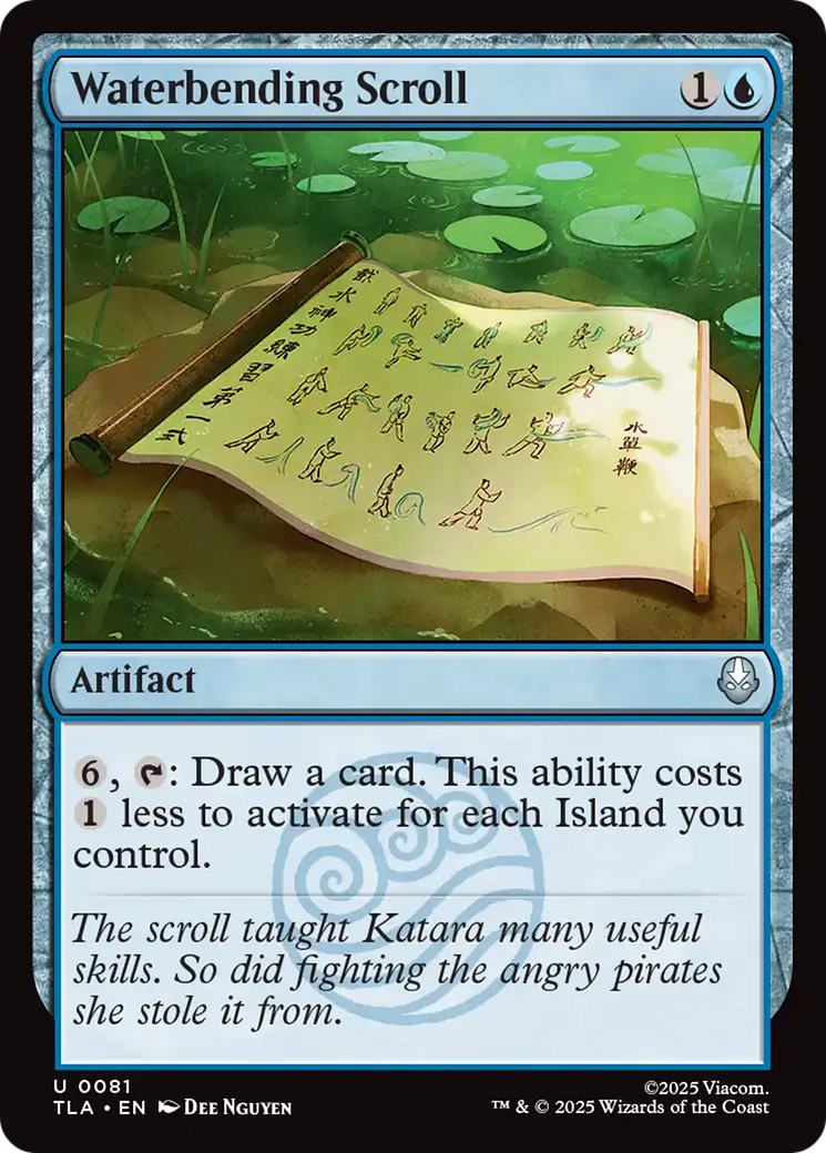 Waterbending Scroll [Avatar: The Last Airbender] MTG Single Magic: The Gathering | Red Claw Gaming
