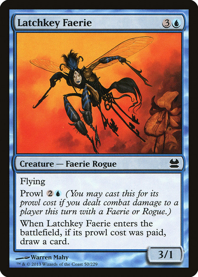 Latchkey Faerie [Modern Masters] MTG Single Magic: The Gathering | Red Claw Gaming