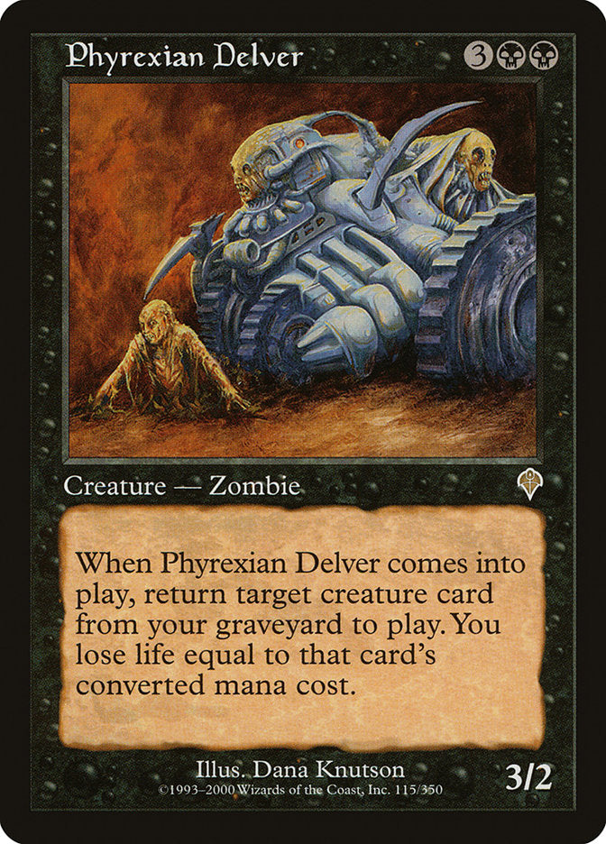 Phyrexian Delver [Invasion] MTG Single Magic: The Gathering | Red Claw Gaming