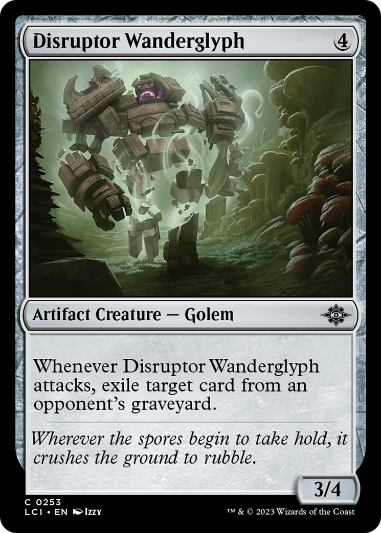 Disruptor Wanderglyph [The Lost Caverns of Ixalan] MTG Single Magic: The Gathering    | Red Claw Gaming