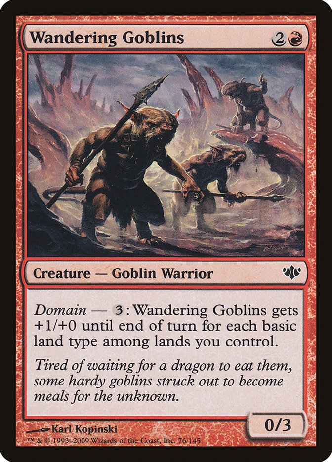 Wandering Goblins [Conflux] MTG Single Magic: The Gathering | Red Claw Gaming