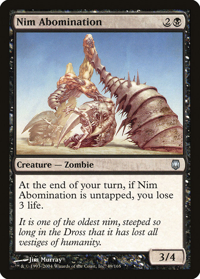 Nim Abomination [Darksteel] MTG Single Magic: The Gathering | Red Claw Gaming