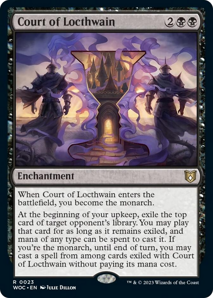 Court of Locthwain [Wilds of Eldraine Commander] MTG Single Magic: The Gathering | Red Claw Gaming