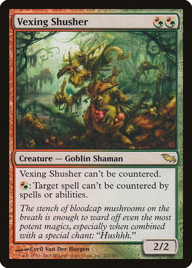 Vexing Shusher [Shadowmoor] MTG Single Magic: The Gathering | Red Claw Gaming