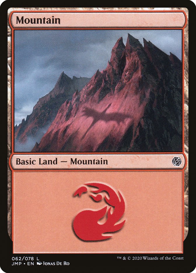 Mountain (62) [Jumpstart] MTG Single Magic: The Gathering | Red Claw Gaming