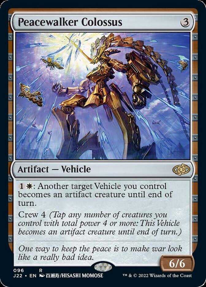 Peacewalker Colossus [Jumpstart 2022] MTG Single Magic: The Gathering | Red Claw Gaming