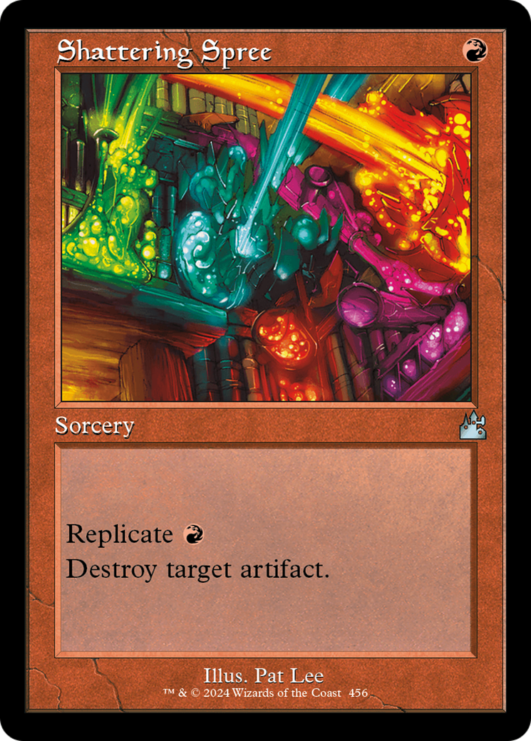 Shattering Spree (Retro Frame) [Ravnica Remastered] MTG Single Magic: The Gathering | Red Claw Gaming