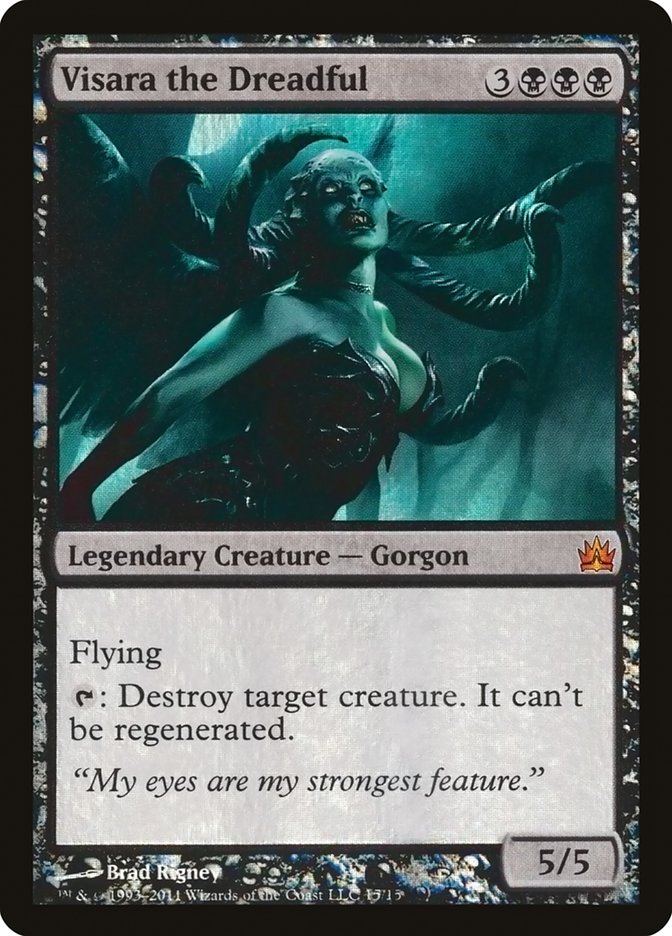 Visara the Dreadful [From the Vault: Legends] MTG Single Magic: The Gathering | Red Claw Gaming