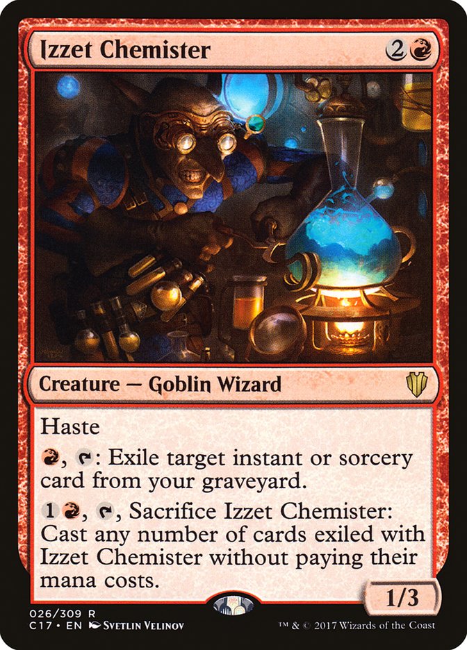 Izzet Chemister [Commander 2017] MTG Single Magic: The Gathering | Red Claw Gaming