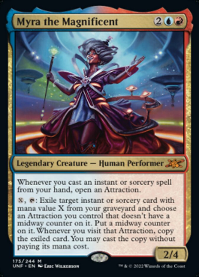 Myra the Magnificent [Unfinity] MTG Single Magic: The Gathering | Red Claw Gaming
