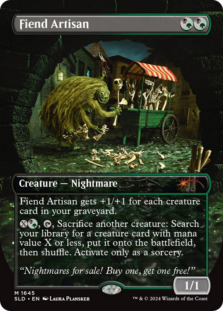 Fiend Artisan (Rainbow Foil) [Secret Lair Drop Series] MTG Single Magic: The Gathering | Red Claw Gaming