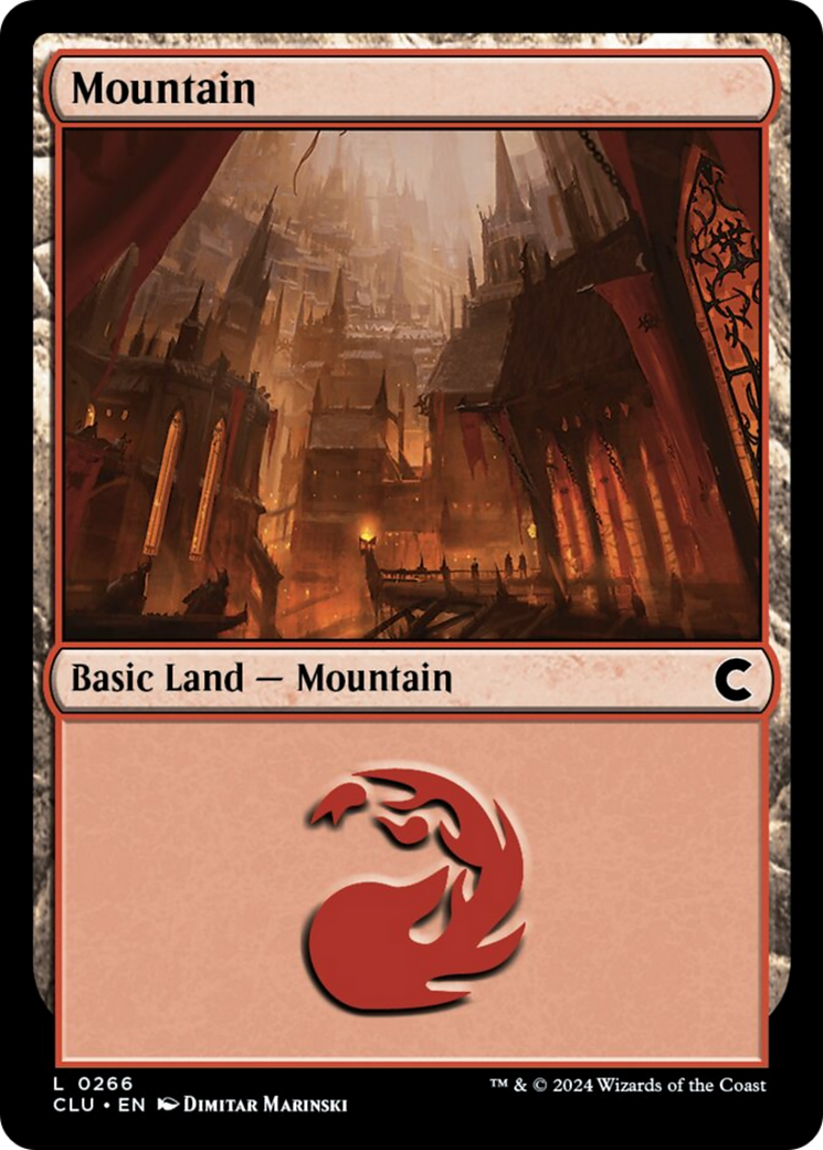 Mountain (0266) [Ravnica: Clue Edition] MTG Single Magic: The Gathering | Red Claw Gaming