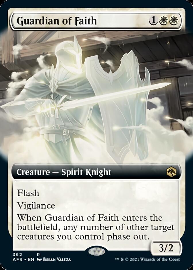 Guardian of Faith (Extended Art) [Dungeons & Dragons: Adventures in the Forgotten Realms] MTG Single Magic: The Gathering | Red Claw Gaming