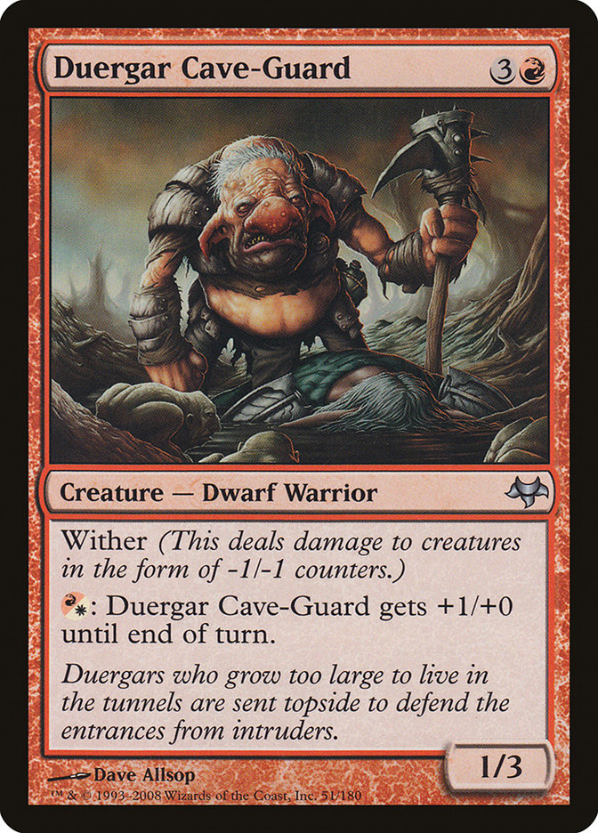 Duergar Cave-Guard [Eventide] MTG Single Magic: The Gathering | Red Claw Gaming