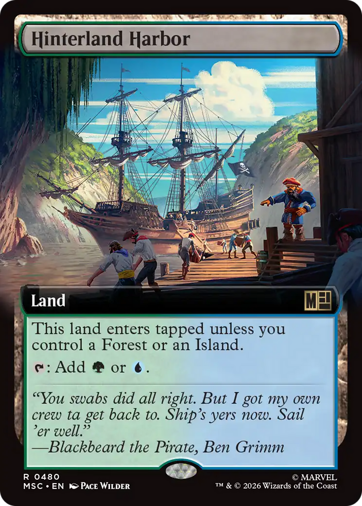 Hinterland Harbor (Extended Art) [Marvel Super Heroes Commander] | Red Claw Gaming