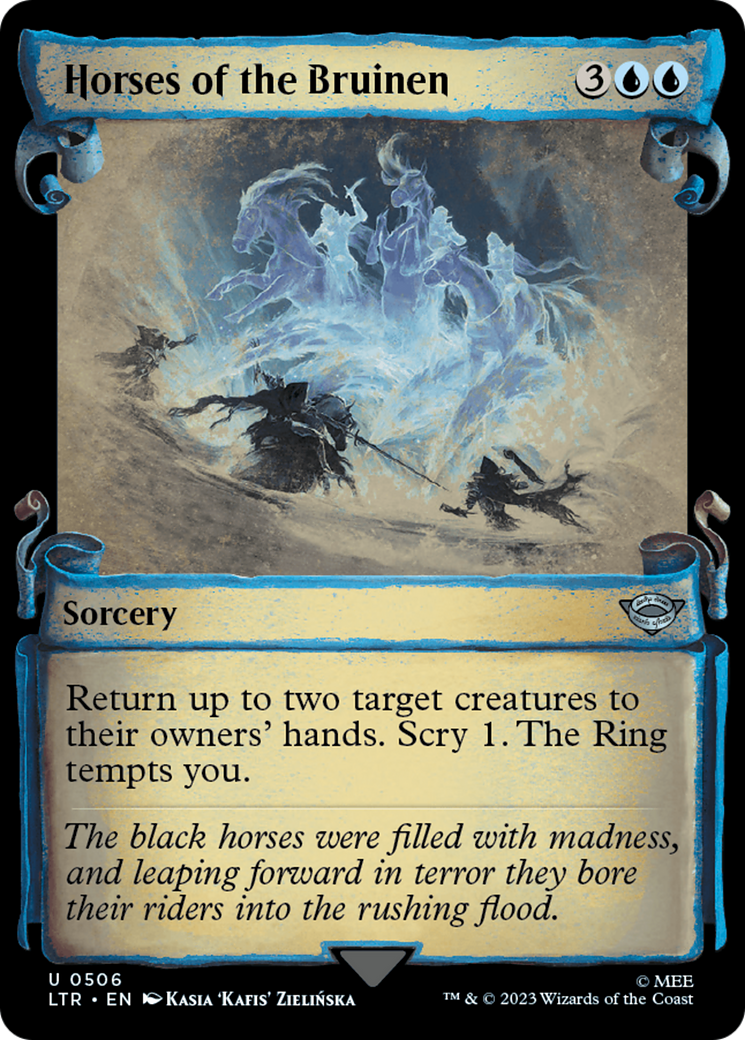 Horses of the Bruinen [The Lord of the Rings: Tales of Middle-Earth Showcase Scrolls] MTG Single Magic: The Gathering | Red Claw Gaming