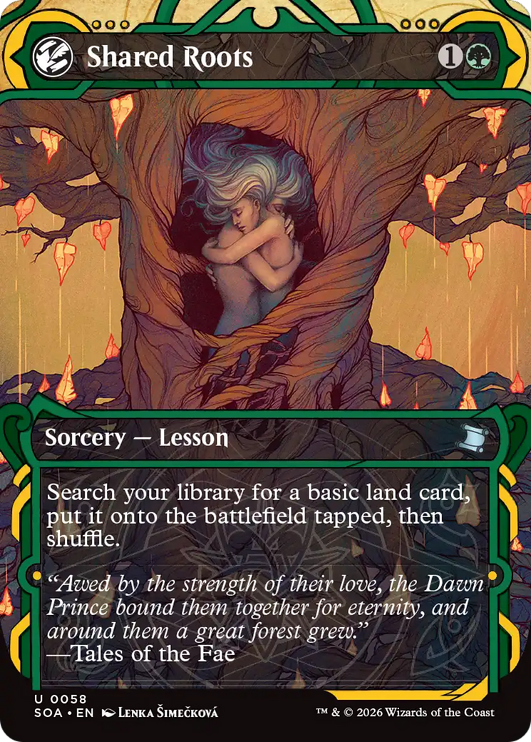 Shared Roots [Secrets of Strixhaven: Mystical Archive] MTG Single Magic: The Gathering | Red Claw Gaming