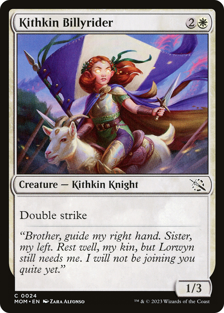 Kithkin Billyrider [March of the Machine] MTG Single Magic: The Gathering    | Red Claw Gaming