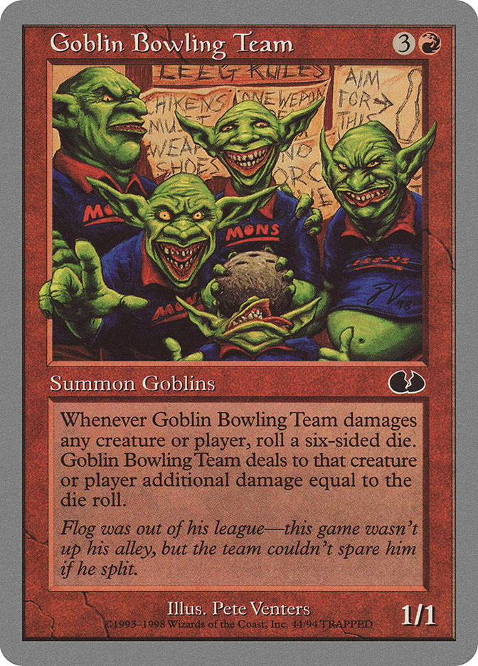 Goblin Bowling Team [Unglued] MTG Single Magic: The Gathering | Red Claw Gaming