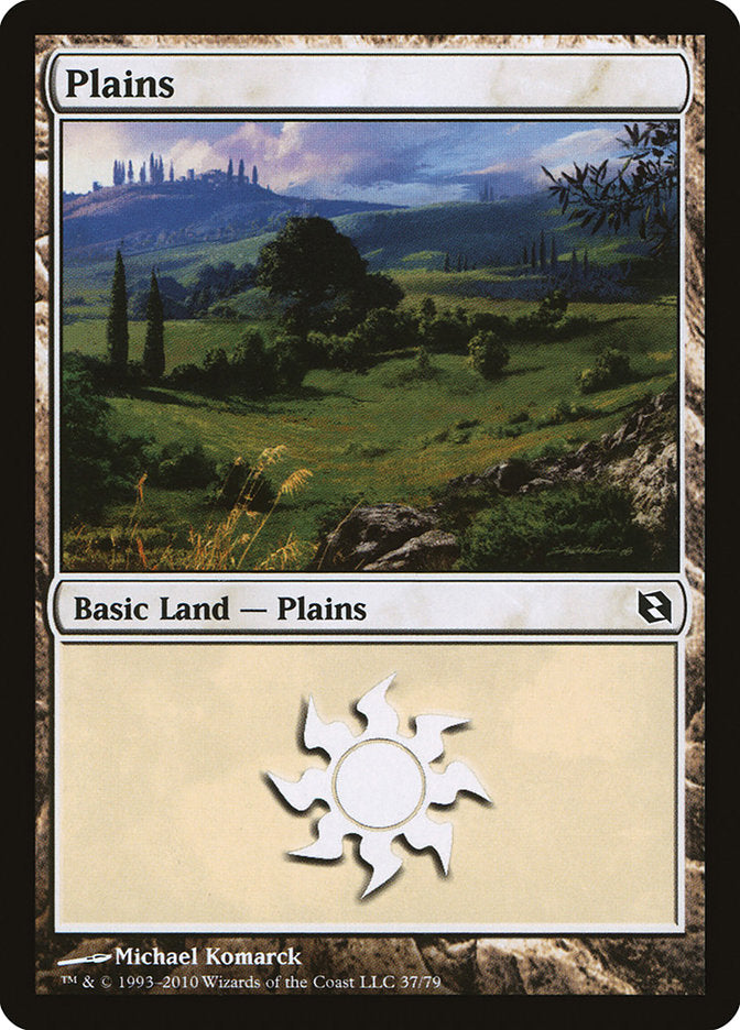 Plains (37) [Duel Decks: Elspeth vs. Tezzeret] MTG Single Magic: The Gathering | Red Claw Gaming