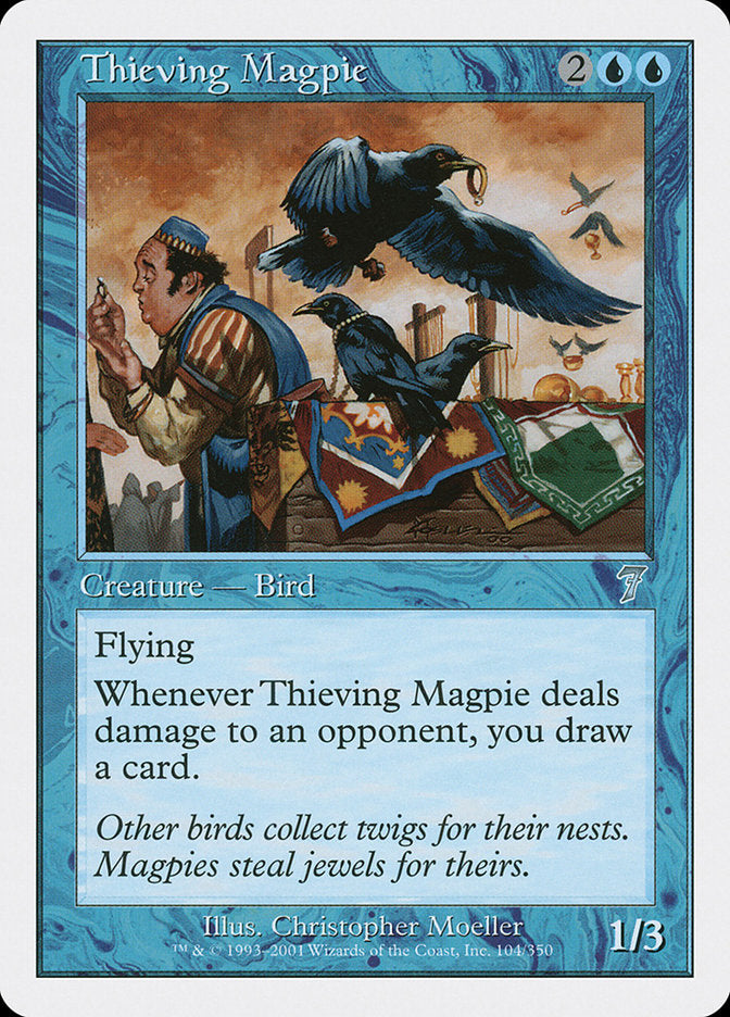 Thieving Magpie [Seventh Edition] MTG Single Magic: The Gathering | Red Claw Gaming