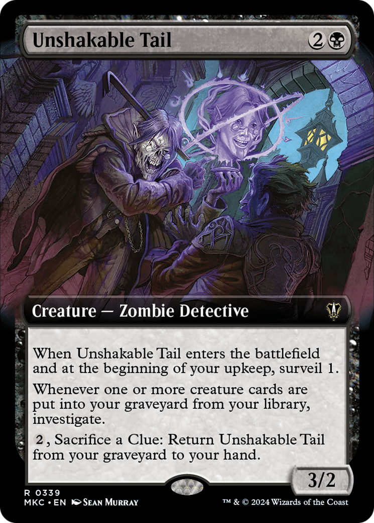 Unshakable Tail (Extended Art) [Murders at Karlov Manor Commander] MTG Single Magic: The Gathering | Red Claw Gaming