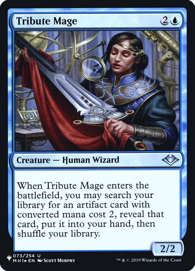 Tribute Mage [Secret Lair: Heads I Win, Tails You Lose] MTG Single Magic: The Gathering | Red Claw Gaming