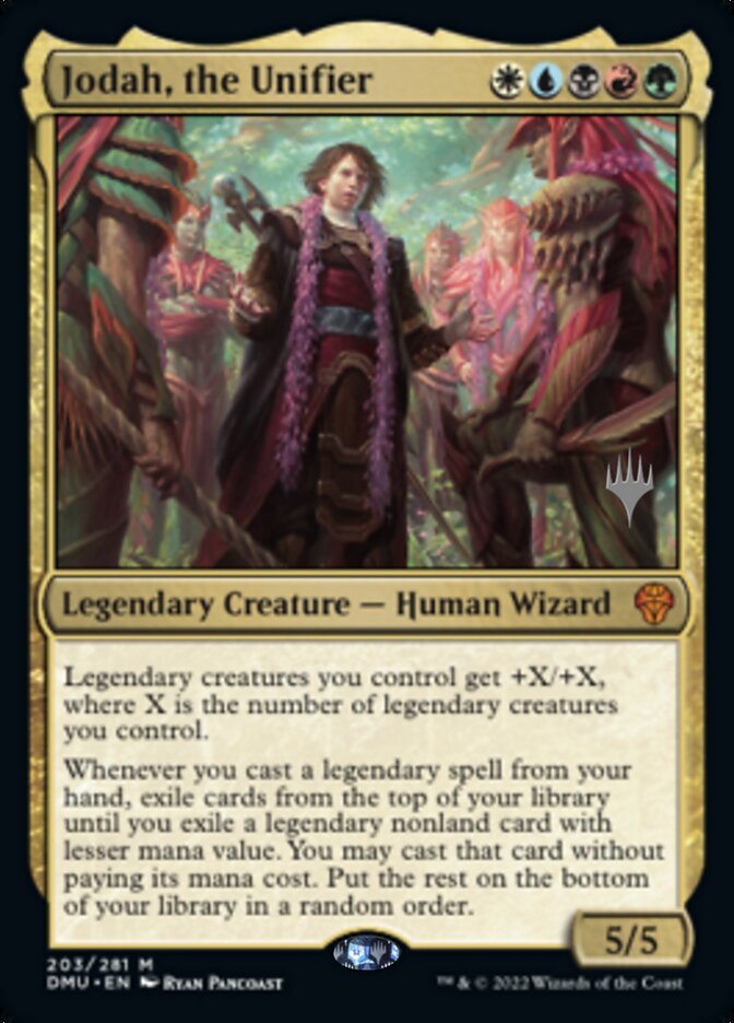 Jodah, the Unifier (Promo Pack) [Dominaria United Promos] MTG Single Magic: The Gathering    | Red Claw Gaming