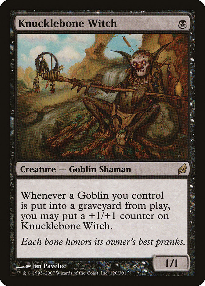 Knucklebone Witch [Lorwyn] MTG Single Magic: The Gathering | Red Claw Gaming