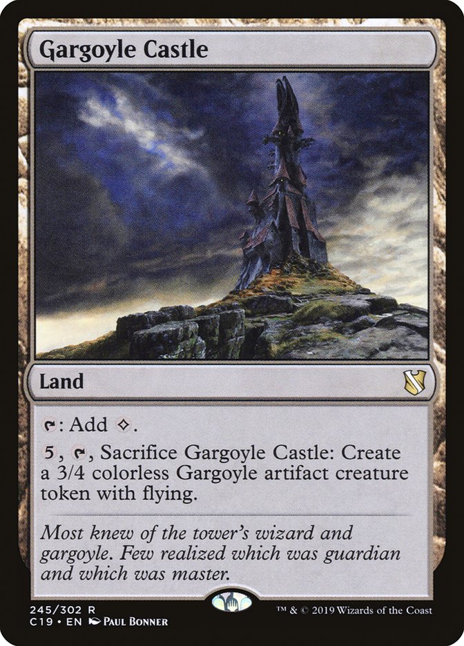 Gargoyle Castle [Commander 2019] MTG Single Magic: The Gathering | Red Claw Gaming