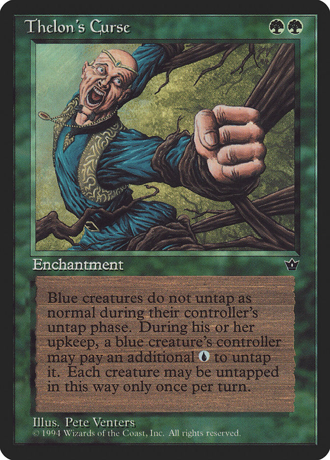 Thelon's Curse [Fallen Empires] MTG Single Magic: The Gathering | Red Claw Gaming