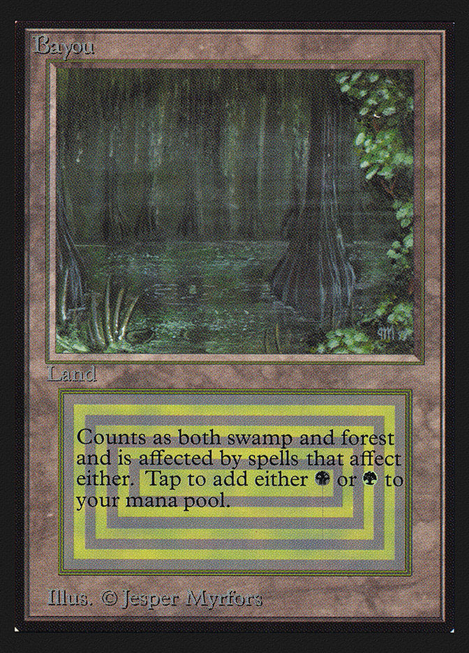 Bayou [International Collectors' Edition] MTG Single Magic: The Gathering | Red Claw Gaming