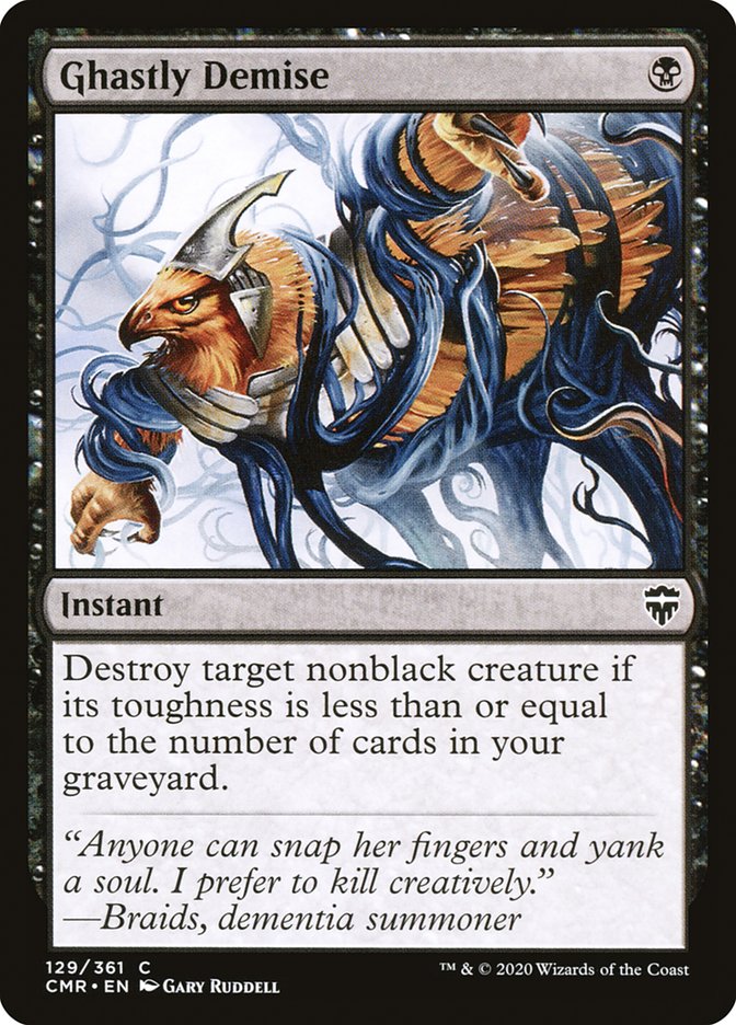 Ghastly Demise [Commander Legends] MTG Single Magic: The Gathering | Red Claw Gaming
