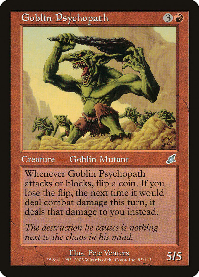 Goblin Psychopath [Scourge] MTG Single Magic: The Gathering | Red Claw Gaming