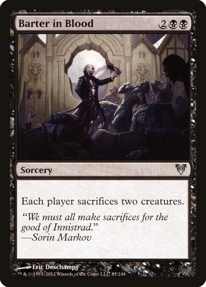 Barter in Blood [Avacyn Restored] MTG Single Magic: The Gathering | Red Claw Gaming