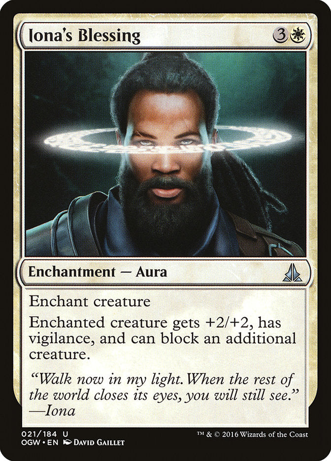 Iona's Blessing [Oath of the Gatewatch] MTG Single Magic: The Gathering | Red Claw Gaming