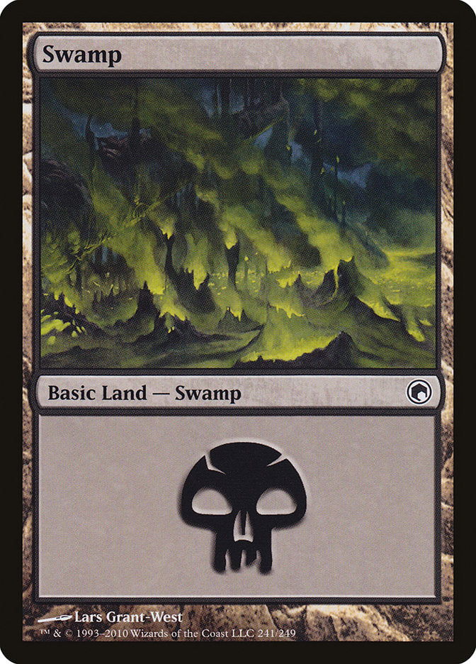 Swamp (241) [Scars of Mirrodin] MTG Single Magic: The Gathering | Red Claw Gaming
