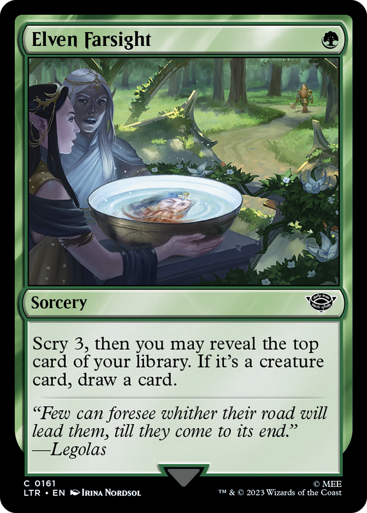 Elven Farsight [The Lord of the Rings: Tales of Middle-Earth] MTG Single Magic: The Gathering | Red Claw Gaming