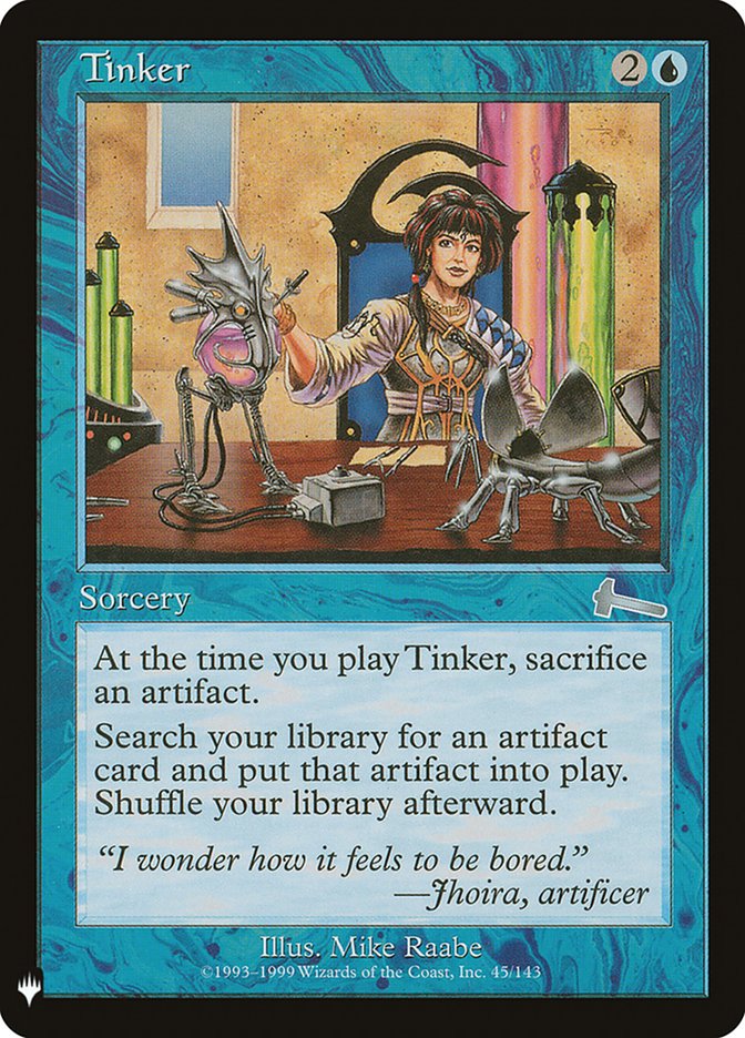 Tinker [Mystery Booster] MTG Single Magic: The Gathering | Red Claw Gaming